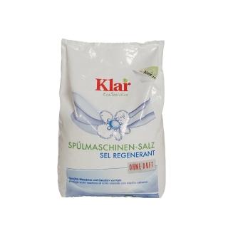 【德國Klar】天然再生鹽2kg(德國原裝進口 洗碗機專用)
