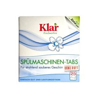 【德國Klar】環保洗碗錠20gx25入(德國原裝進口 洗碗機專用)