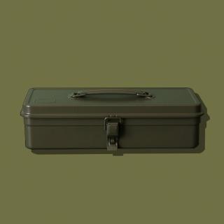 【Trusco】經典單層工具箱（中）-墨綠(單層工具箱)