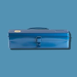【Trusco】山型單層工具箱-鐵藍(單層工具箱)