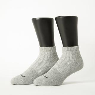 【Footer】輕壓力氣墊機能襪(T95-灰)
