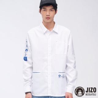 【BLUE WAY】地藏潮流顯色FIT 長袖襯衫 - 地藏小王