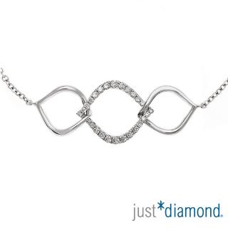 【Just Diamond】18K金鑽石手鍊-Wish