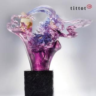 【tittot 琉園】雲舞霓裳 擺飾(琉璃)
