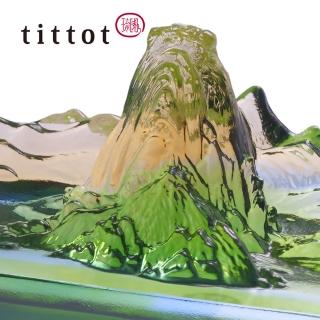 【tittot 琉園】山水載情 擺飾(琉璃)