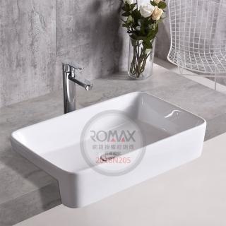 【洗樂適衛浴CERAX】ROMAX檯上盆、半嵌盆(RD109)