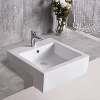 【洗樂適衛浴CERAX】ROMAX檯上盆、半嵌盆(RD110)