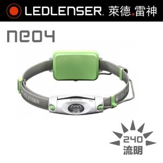 【LED LENSER】NEO4 戶外運動休閒頭燈(綠)