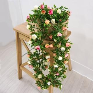 【Meric Garden】仿真小玫瑰藤蔓