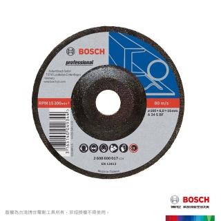 【BOSCH 博世】4英吋砂輪磨片100x6.0x16.0mm(25入)