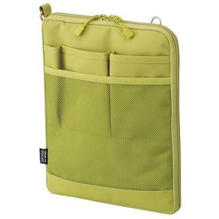 【LIHIT LAB】A-7682-6 薄型袋中袋-A5直式(蘋果綠)