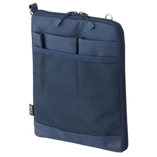 【LIHIT LAB】A-7682-11 薄型袋中袋-A5直式(藍)