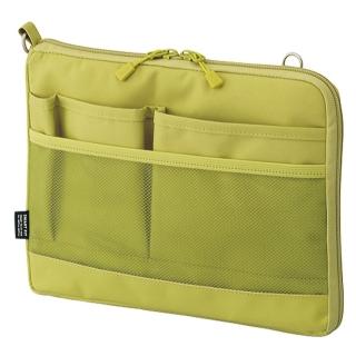 【LIHIT LAB】A-7680-6 薄型袋中袋-A5橫式(蘋果綠)