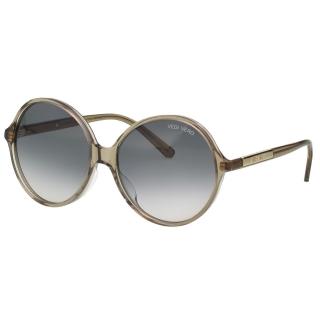 【VEDI VERO】圓框 太陽眼鏡VE805(透明灰色)