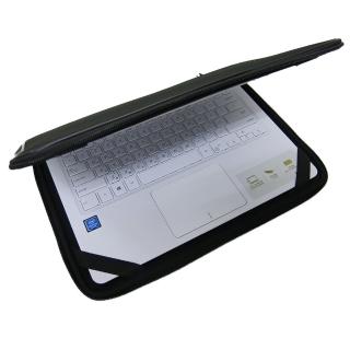【Ezstick】ASUS E406 E406MA 13吋S NB保護專案 三合一超值防震包組