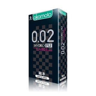 【okamoto 岡本】0.02-L Hydro水感勁薄(6片/盒)