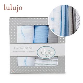 【lulujo】嬰兒包巾禮盒組(三款可選)