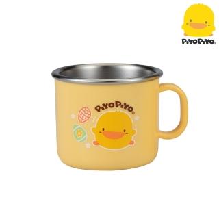 【Piyo Piyo 黃色小鴨】不鏽鋼隔熱小單耳杯（180ml）