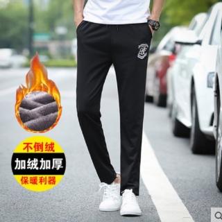 【NBL】L03407韓版加絨加厚休閒長褲(秋冬裝加絨運動休閒長褲)