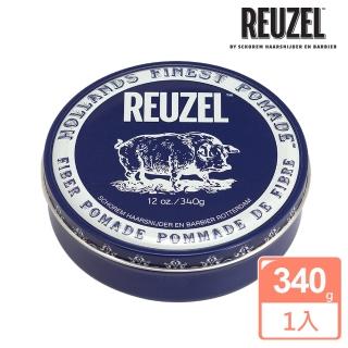 【REUZEL】Fiber Pomade 深藍豬強力纖維級水性髮泥(340g)