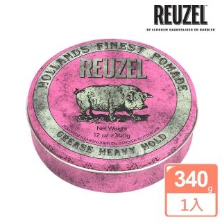 【REUZEL】Pink Pomade Grease 粉紅豬超強髮油(340g)