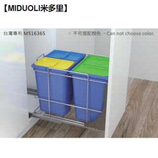 【MIDUOLI米多里】FJ141J 緩衝資源分類桶架（大）