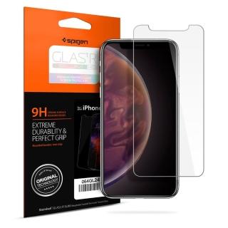 【Spigen】iPhone XR Glass Glas.tR SLIM HD 防爆玻璃保護貼