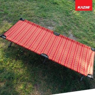 【KAZMI】豪華版高承重行軍床-紅色