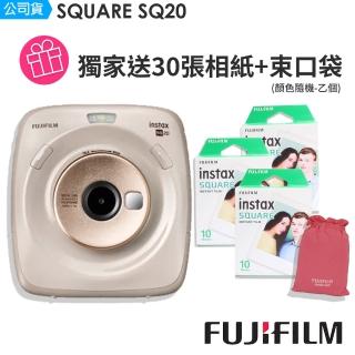 【FUJIFILM 富士】instax SQUARE SQ20 方形拍立得相機--公司貨