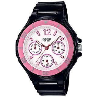 【CASIO 卡西歐】甜美魅力女孩腕錶(LRW-250H-1A3VDF)
