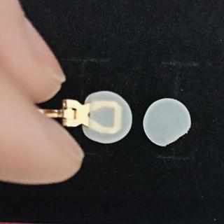 【梨花HaNA】無耳洞專用無痛三角耳夾套矽膠透明色5對入