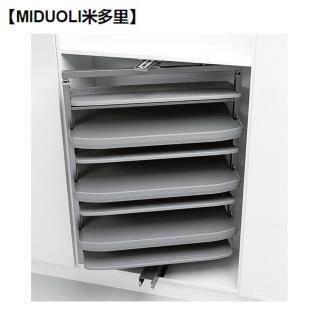 【MIDUOLI米多里】DT180GA21 緩衝 180 度旋轉鞋架（淺櫃）