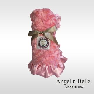 【Angel n Bella】頂級柔絲涼感攜帶毯(玫瑰粉)