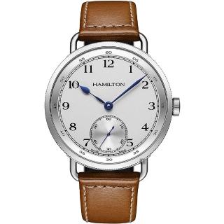 【HAMILTON 漢米爾頓】KHAKI NAVY 120週年限量機械錶-46.5mm(H78719553)