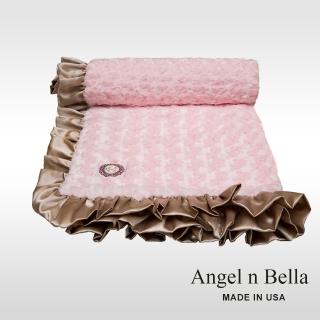 【Angel n Bella】頂級柔絲涼感加大成人毯(棉花糖粉)