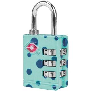 【Travelon】TSA三碼防盜密碼鎖(藍點)