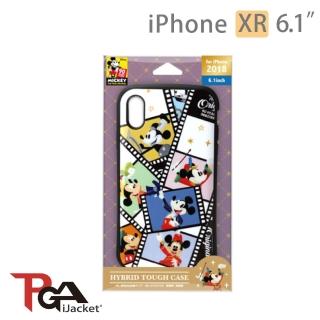 【iJacket】iPhone XR 6.1吋 迪士尼 軍規防摔 雙料殼(米奇膠捲)