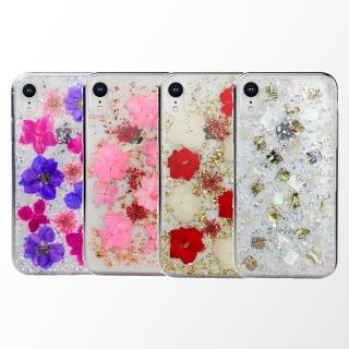 【Switcheasy】Flash 碎貝殼/真花金箔 iPhone XR 防摔保護套