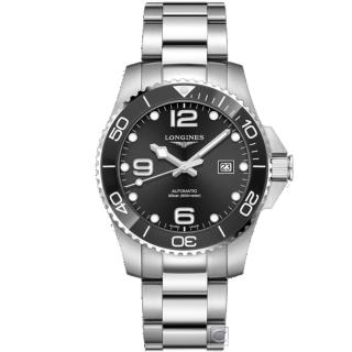 【LONGINES 浪琴】康卡斯潛水運動機械錶(L37824566)