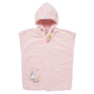 【奇哥】比得兔吸濕快乾浴袍-粉(6個月-2歲)