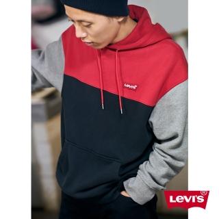 【LEVIS】男款 重磅帽T / 色塊拼接 / 徽章LOGO / CNY限量系列