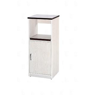 【艾蜜莉的家】1.5尺塑鋼白橡色電器櫃(含插座)