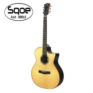 【SQOE】S460T-SK 面單民謠木吉他(原廠公司貨 商品保固有保障)