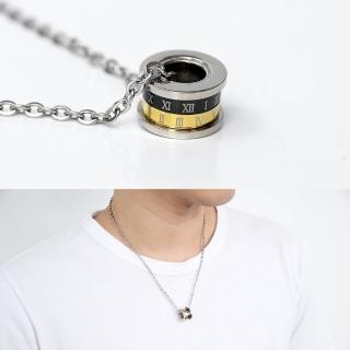 【玖飾時尚】鋼製密語數字黑金滾輪(鋼鍊)