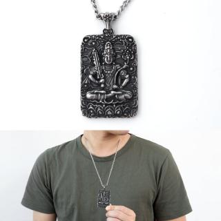 【玖飾時尚】虛空藏菩薩雕刻項鍊(佛牌)