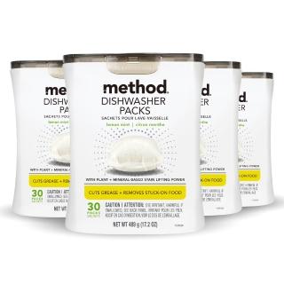 【method 美則】潔淨三效聰明洗碗球(萊姆薄荷-20顆入x6包)