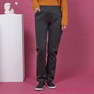 【RED HOUSE 蕾赫斯】滿版花紋九分褲(紫色)