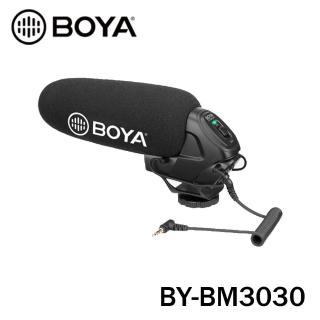 【BOYA 博雅】專業級機頂麥克風 BY-BM3030(公司貨)