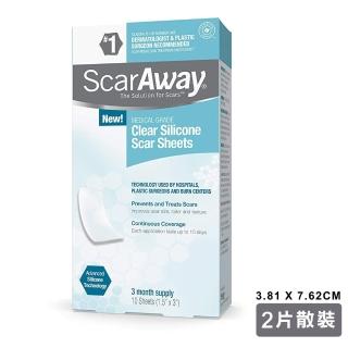 【ScarAway培瑞克】疤痕護理矽膠貼片-單片裝(除疤貼片/美容貼片)