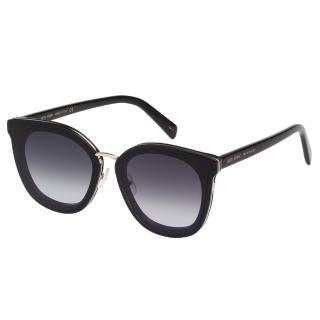 【VEDI VERO】方框 平面鏡片 太陽眼鏡(黑色)